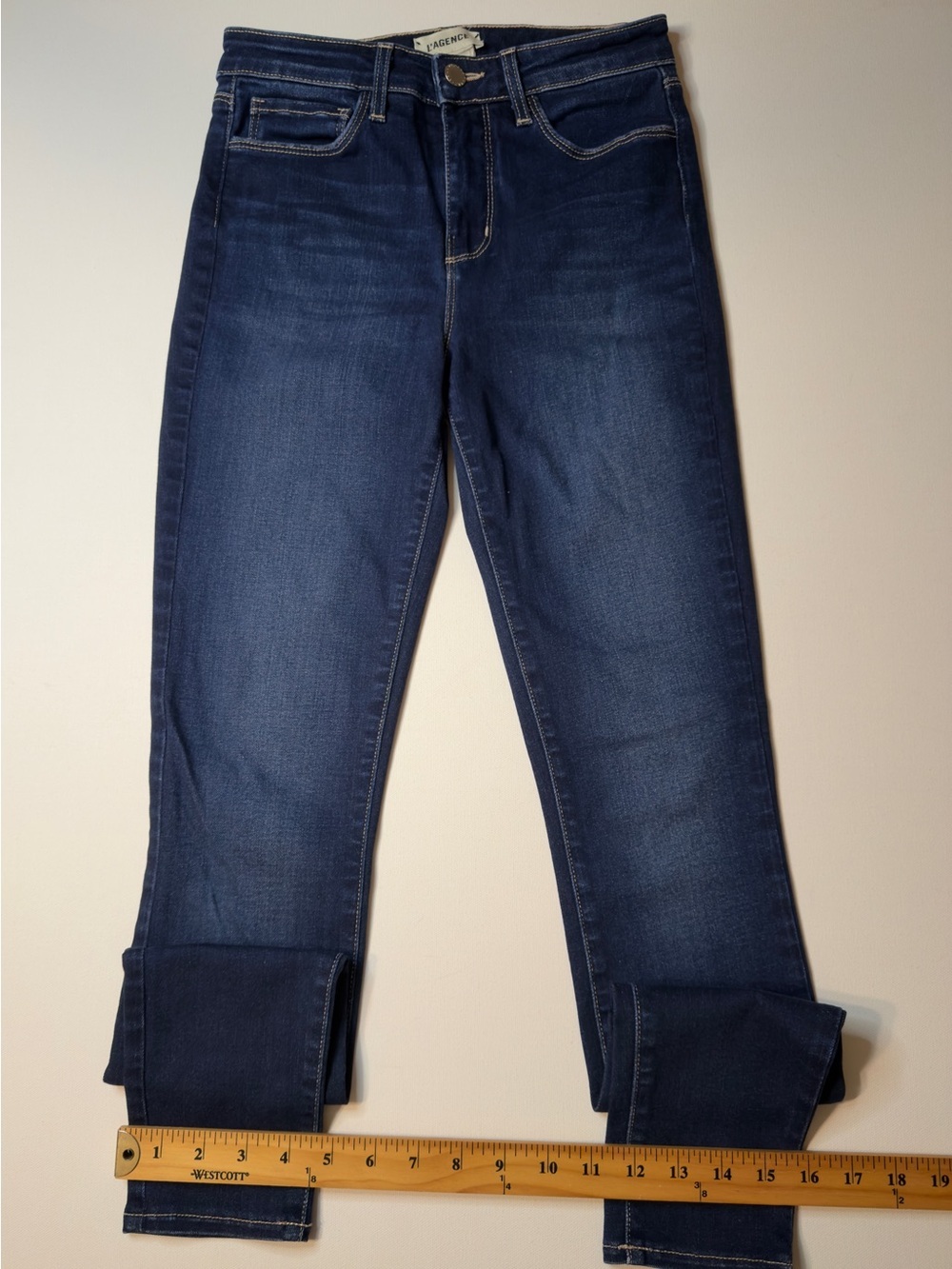 EUC Women's L'Agence Dark Blue Women's Slim Jeans Size 25x28" Inseam (E4)